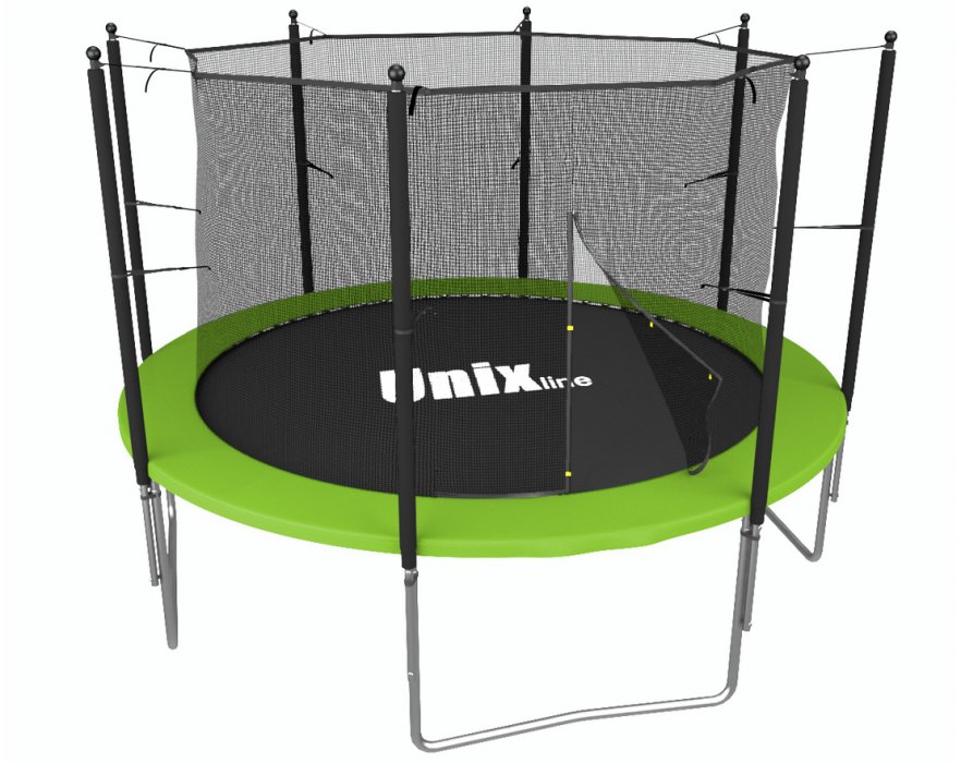 Батут UNIX line Simple 6 ft Green (inside)